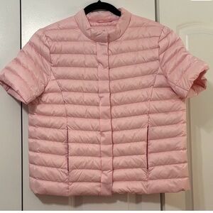 J. McLAUGHLIN SaraBeth Puffer Jacket Pink, Sz M